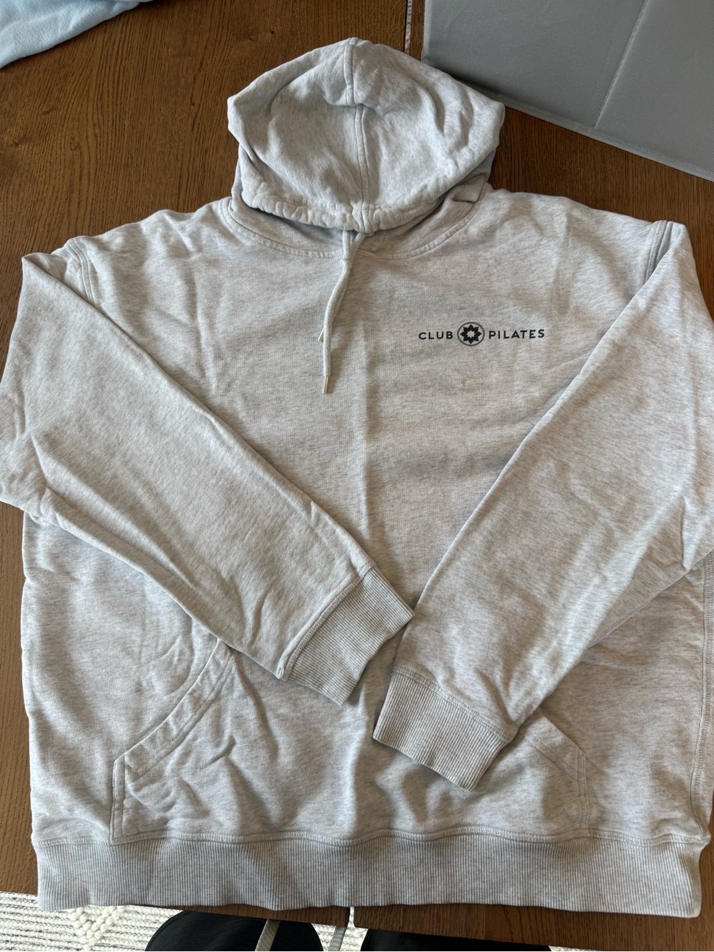 Club Pilates Women's Light Gray Pullover Hoodie